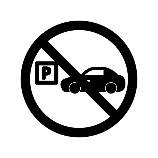 Stop Parking Isolated Vector Symbol Das Leicht Geändert Oder Bearbeitet — Stockvektor