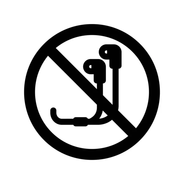 Stop Hands Free Icono Vector Aislado Que Puede Modificar Editar — Archivo Imágenes Vectoriales