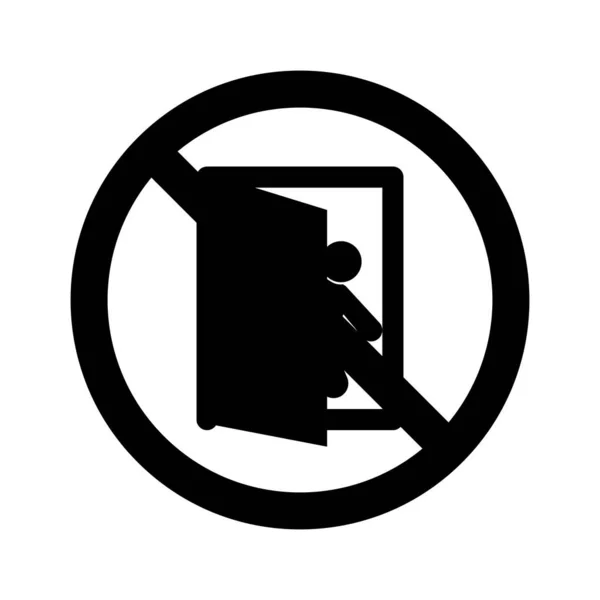 Stop Exit Isolated Vector Icon Which Can Easily Modify Edit — Stock Vector