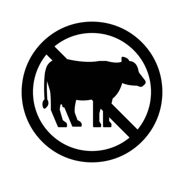 Arrêter Buffalo Isolated Vector Icône Qui Peut Facilement Modifier Modifier — Image vectorielle