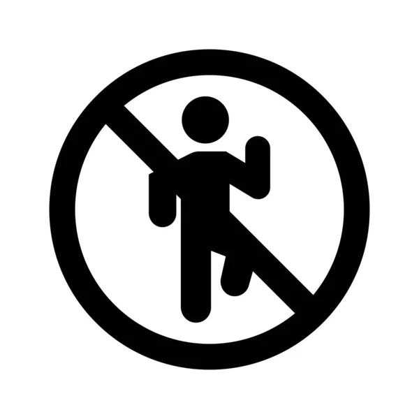 Stop Dance Isolated Vector Pictogram Dat Gemakkelijk Kan Wijzigen Bewerken — Stockvector