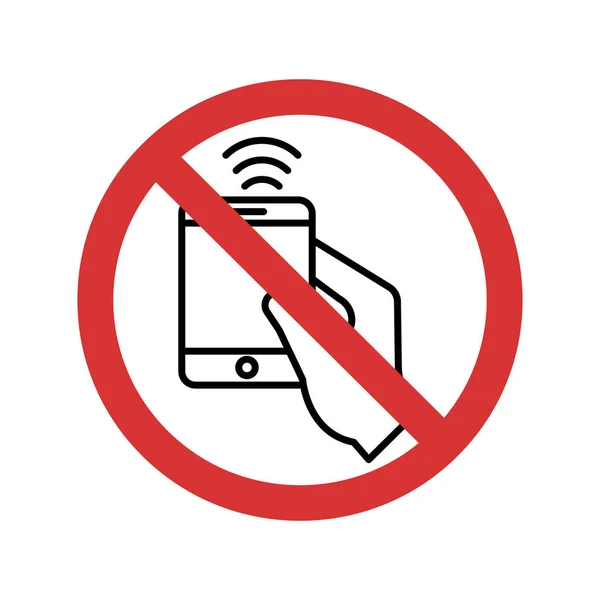 Stop Mobiele Wifi Geïsoleerd Vectorpictogram Dat Gemakkelijk Kan Wijzigen Bewerken — Stockvector