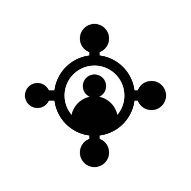 Kolayca düzenleyebilen ve düzenleyebilen müşteri odaklı Vektör simgesi