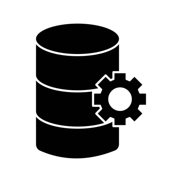 Desarrollo Macrodatos Icono Vectorial Que Puede Modificar Editar Fácilmente — Vector de stock