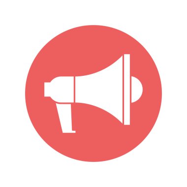 Kolayca değiştirebilen veya düzenleyebilen Bullhorn Vektör simgesi