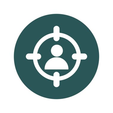 Kolayca düzenleyebilen ve düzenleyebilen müşteri odaklı Vektör simgesi