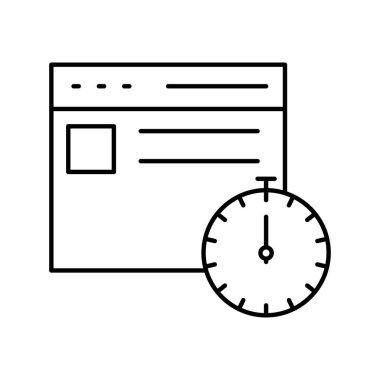 Kolayca düzenleyebilen ve düzenleyebilen Arama Motoru optimizasyon Vektörü simgesi