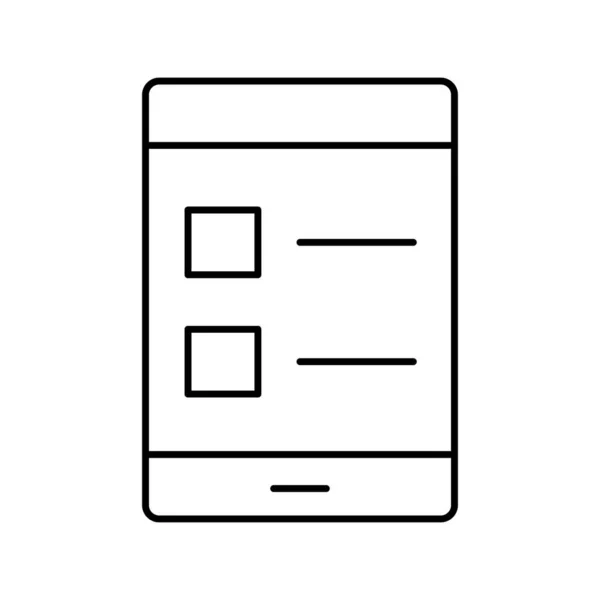 Checklist Vector Pictogram Dat Gemakkelijk Kan Wijzigen Bewerken — Stockvector