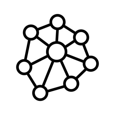 Kolayca değiştirebilen ya da düzenleyebilen internet reklam vektörü simgesi