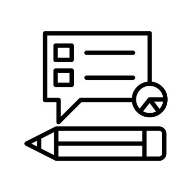 İçerik pazarlama Vektör simgesi Kolayca düzenleyebilen veya düzenleyebilen