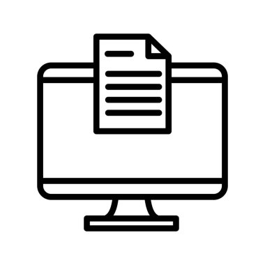 Kolayca düzenleyebilen veya düzenleyebilen Yazı Yazma Vektörü simgesi