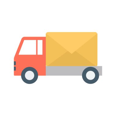 E- posta iletim aracı Renk Vektörü Simgesi Kolayca düzenleyebilen