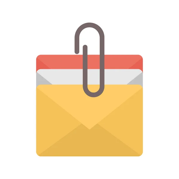 Business Email Color Vector Icon Which Can Easily Modify Edit — Stock Vector