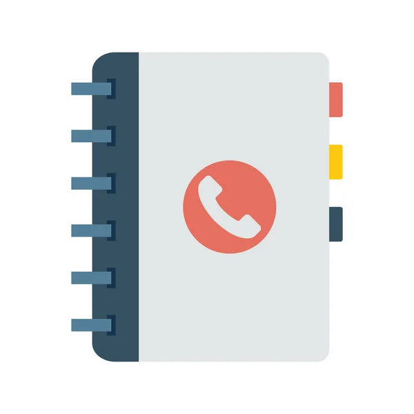 Contacten Color Vector Icon Die Gemakkelijk Kan Wijzigen Bewerken — Stockvector