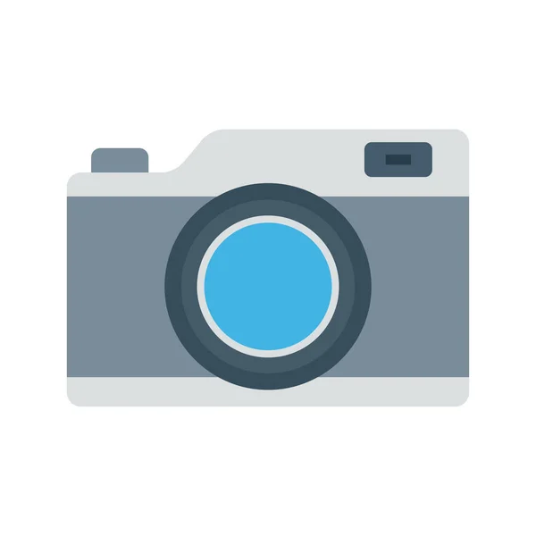 Camera Color Vector Icon Die Gemakkelijk Kan Wijzigen Bewerken — Stockvector