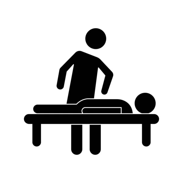 Body Massage Isolated Vector Icon Which Can Easily Modify Edit — Stock Vector