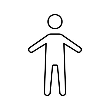 Akupunktur izole edilmiş vektör simgesi kolayca düzenleyebilir ya da değiştirebilir