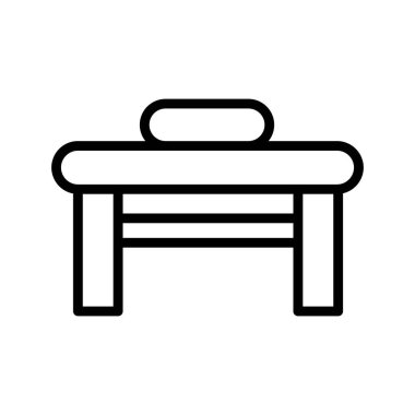 Masaj hizmetleri kolayca düzenleyebilen ve düzenleyebilen izole edilmiş Vektör simgesi