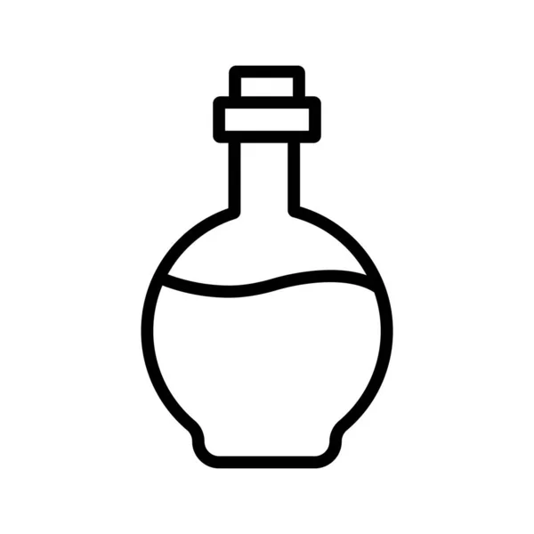 Aceite Aroma Icono Vector Aislado Que Puede Modificar Editar Fácilmente — Vector de stock