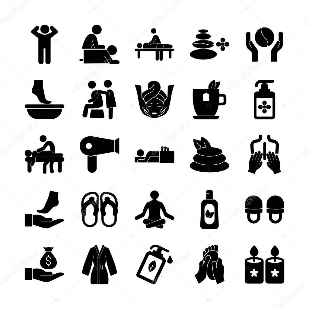 Massage Isolated Vector icon which can easily modify or edit