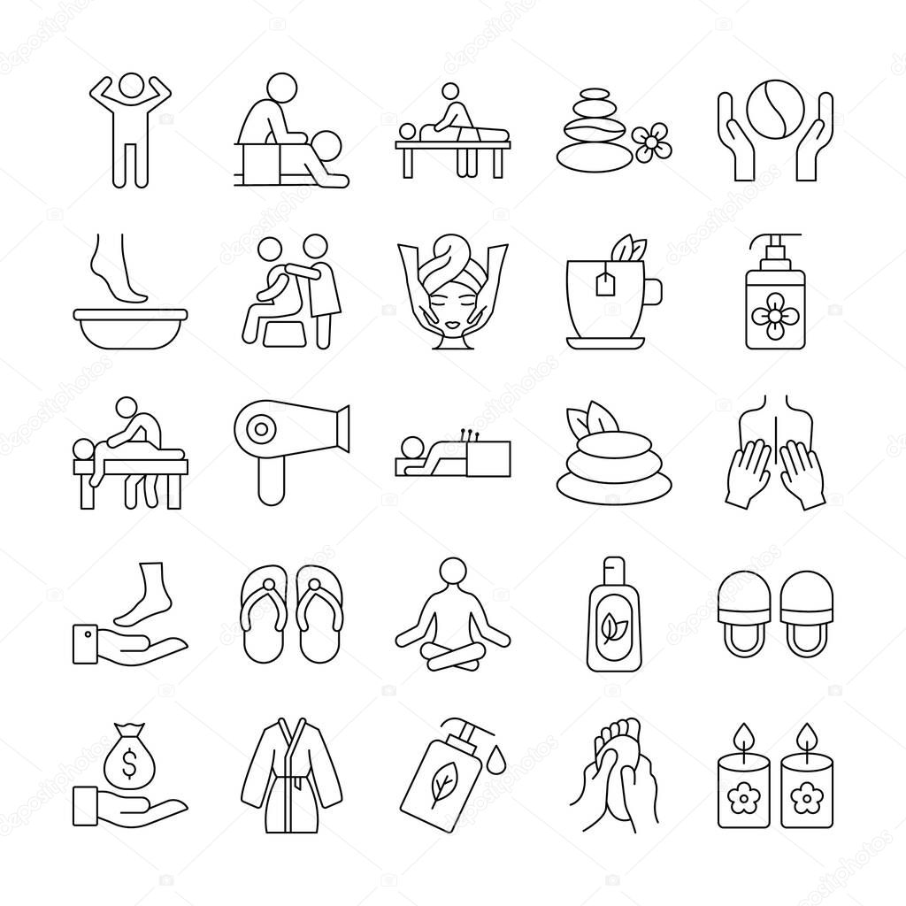 Massage Isolated Vector icon which can easily modify or edit