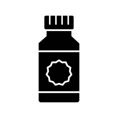 Bitkisel ilaç izole edilmiş Vektör simgesi kolayca değiştirilebilir ya da düzenlenebilir