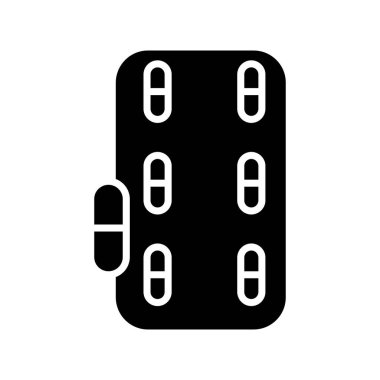 Kabarcık paketi izole Vektör simgesi kolayca düzenleyebilir ya da değiştirebilir