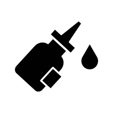 Kolayca değiştirilebilen ya da düzenlenebilen izole edilmiş Vektör simgesini bırakır