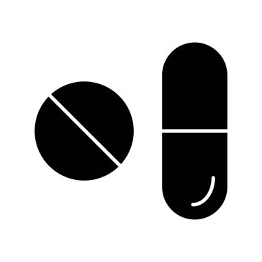 Tıbbi tedavi izole edilmiş vektör simgesi kolayca değiştirilebilir ya da düzenlenebilir