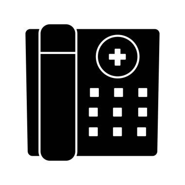 Kolayca değiştirebilen ya da düzenleyebilen modern telefon izole edilmiş vektör simgesi