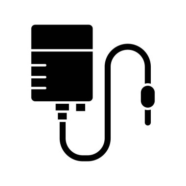 Kolayca değiştirebilen ya da düzenleyebilen İnfüzyon İzole Vektör simgesi