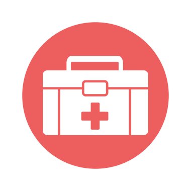 Kolayca değiştirebilen ya da düzenleyebilen acil durum kipi izole edilmiş Vektör simgesi