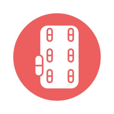 Kabarcık paketi izole Vektör simgesi kolayca düzenleyebilir ya da değiştirebilir