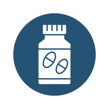 Antibiyotik İzole Vektör simgesi Kolayca değiştirilebilir veya düzenlenebilir