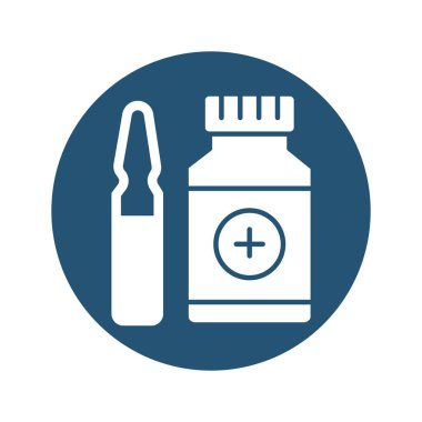 Antibiyotik İzole Vektör simgesi Kolayca değiştirilebilir veya düzenlenebilir