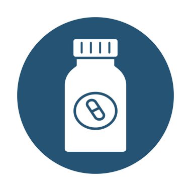 Antibiyotik İzole Vektör simgesi Kolayca değiştirilebilir veya düzenlenebilir