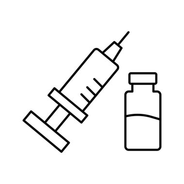 Kolayca değiştirilebilen ya da düzenlenebilen izole edilmiş vektör simgesi enjekte ediliyor
