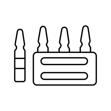 Ampul İzole Vektör simgesi kolayca düzenleyebilir ya da değiştirebilir