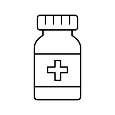 Antibiyotik İzole Vektör simgesi Kolayca değiştirilebilir veya düzenlenebilir