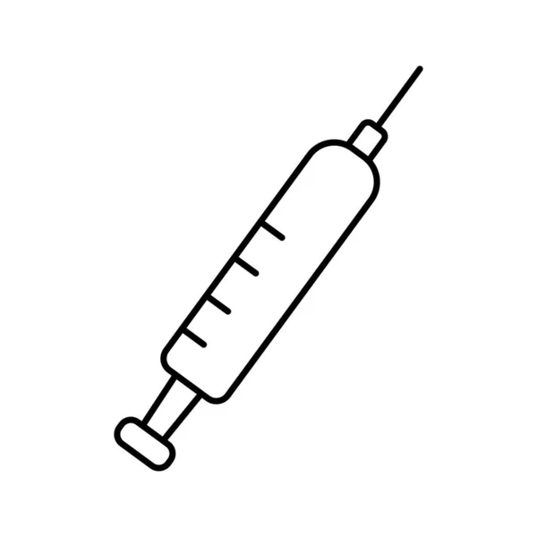 Iniezione Dell Icona Vettoriale Isolata Che Può Facilmente Modificare Modificare — Vettoriale Stock
