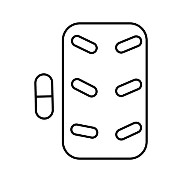 Capsule Isolated Vector Symbol Das Leicht Geändert Oder Bearbeitet Werden — Stockvektor