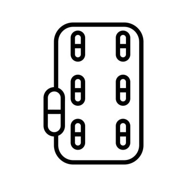 Kabarcık paketi izole Vektör simgesi kolayca düzenleyebilir ya da değiştirebilir