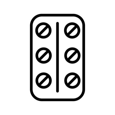 Kabarcık paketi izole Vektör simgesi kolayca düzenleyebilir ya da değiştirebilir