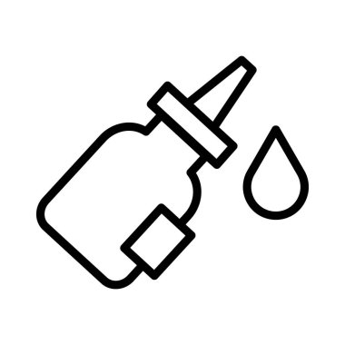 Kolayca değiştirilebilen ya da düzenlenebilen izole edilmiş Vektör simgesini bırakır