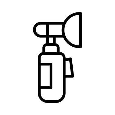 Dişleri fırçalayarak izole edilmiş vektör simgesi kolayca değiştirilebilir ya da düzenlenebilir