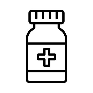 Antibiyotik İzole Vektör simgesi Kolayca değiştirilebilir veya düzenlenebilir