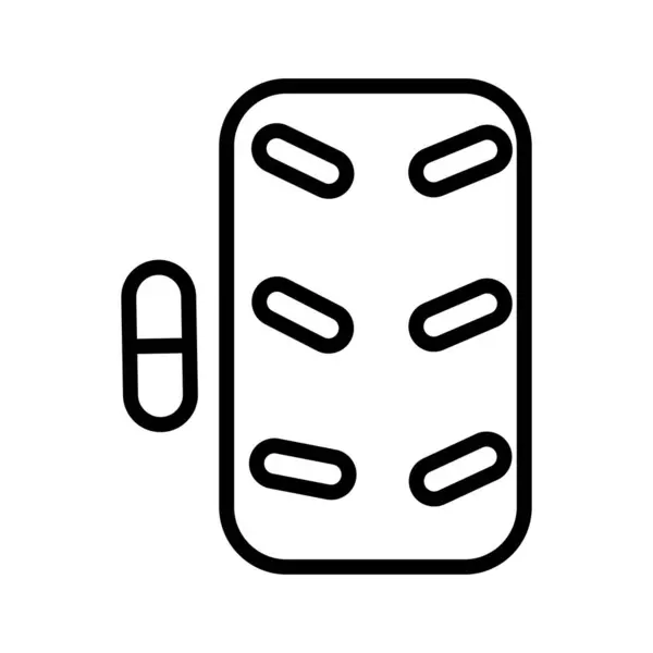 Capsule Isolated Vector Symbol Das Leicht Geändert Oder Bearbeitet Werden — Stockvektor