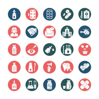 Tıbbi İzole Vektör simgesi kolayca düzenleyebilir ya da değiştirebilir