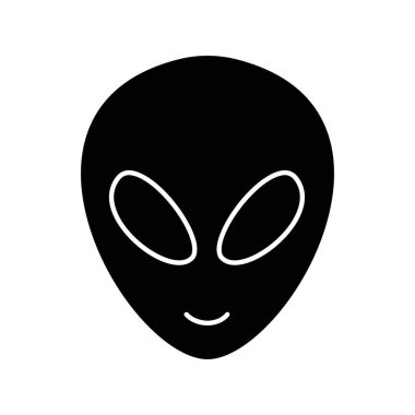 Kolayca düzenleyebilen ya da düzenleyebilen uzaylı vektör simgesi