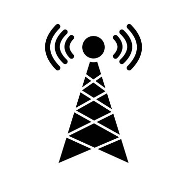 İletişim kulesi vektör simgesi kolayca düzenlenebilir ya da düzenlenebilir